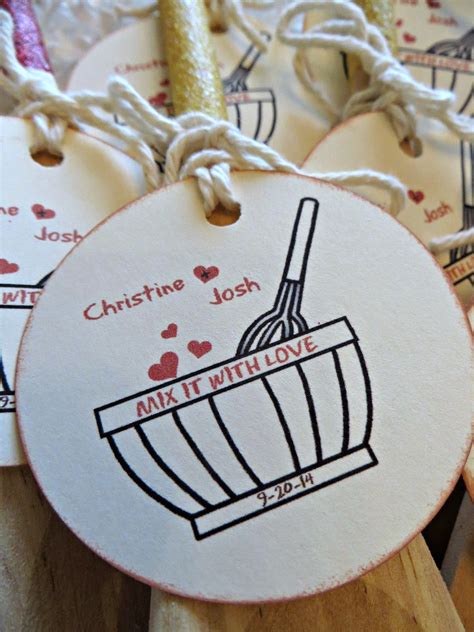 Crafty In Crosby Bridal Shower Favors Mix It With Love