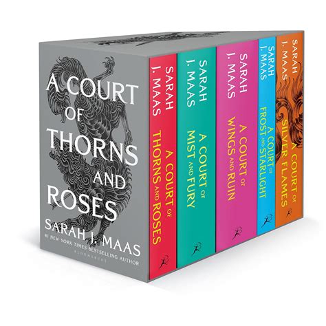 A Court Of Thorns And Roses Paperback Box Set 5 Books The First Five