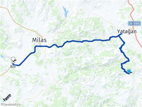 Menteşe Çırpı Milas Bodrum Havalimanı Arası Kaç Km Yol Tarifi