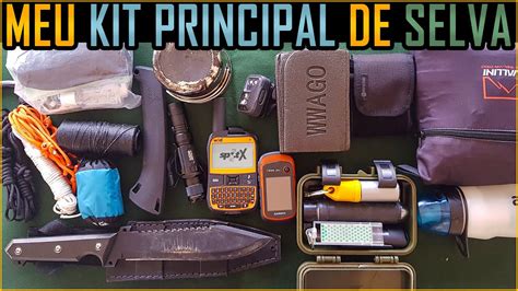 Meu Kit Principal de Selva sobrevivência YouTube