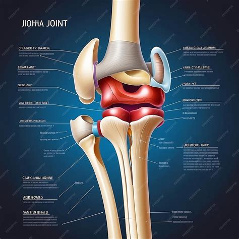 Joelho É Hiato - Diagrama esquemático da anatomia da estrutura da articulação do joelho ...