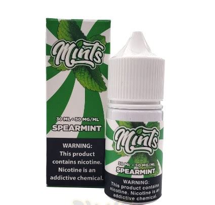 Saltnic Mints Spearmint Ml Mg White Cloud Colombia