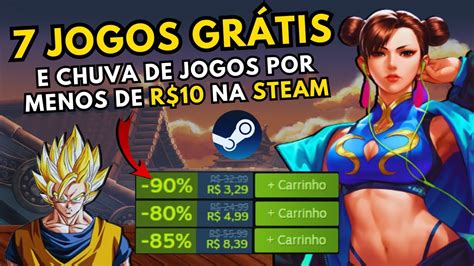 Corre Jogos Gr Tis Na Steam E Chuva De Jogos Por Menos De Reais