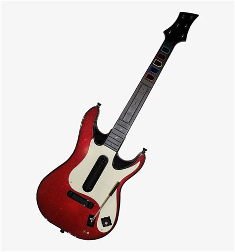Xbox360 Guitarhero 5 Guitar-2 - Xbox 360 Guitar PNG Image | Transparent ...