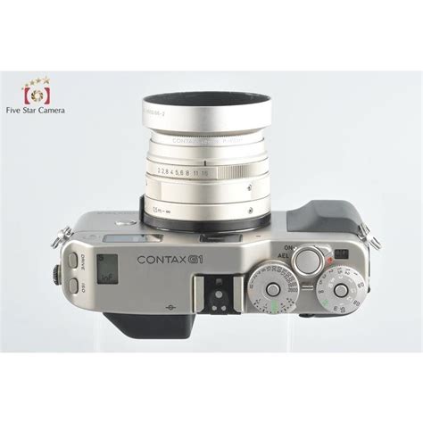 中古CONTAX コンタックス G1 ROM改 Carl Zeiss Planar 45mm f 2 T contax g1