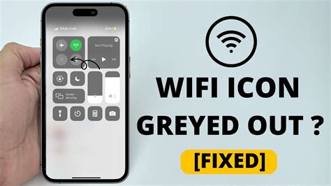 IOS 17 16 Fix WiFi Icon Grayed Out On IPhone YouTube