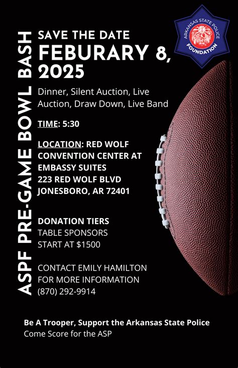 Arkansas State Police Scholarship Fundraiser