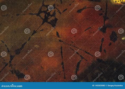Abstraction Fragment Hot Batik Background Texture Handmade On Silk Stock Photo Image Of