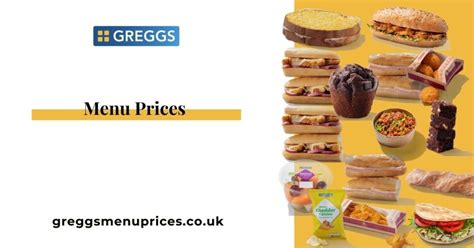 Greggs Menu Prices 2024 Uk