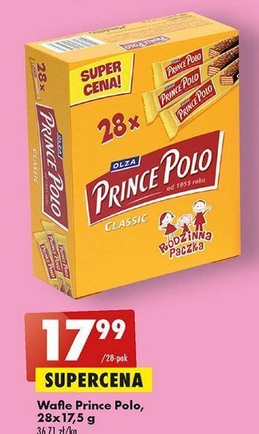 Promocja Wafelek Classic Prince Polo W Biedronka