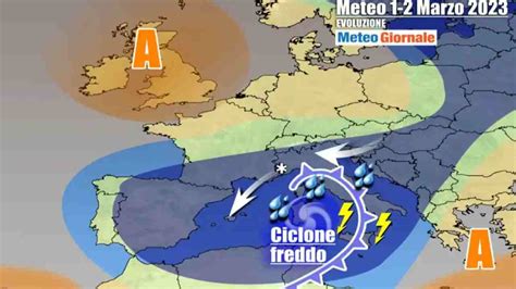 Le Previsioni Meteo Vortice Mediterraneo Fino Al Weekend