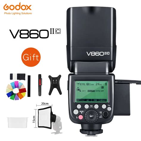 Godox V860II S V860II C 860II N V860II F V860II O GN60 TTL HSS Li ion ...