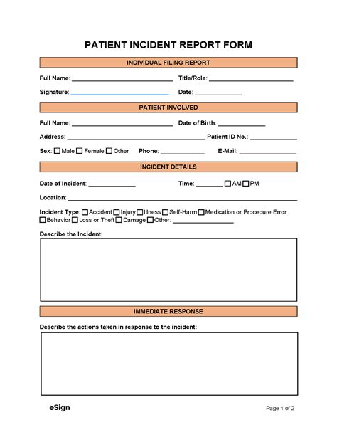 Free Incident Report Template | PDF | Word