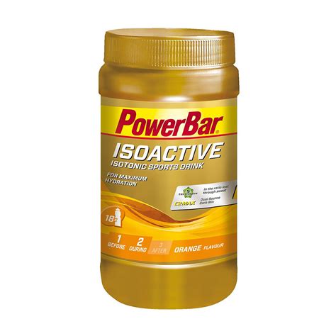POWERBAR Isoactive - Isotonic Sports Drink - Orange 600g Dose, 9,99