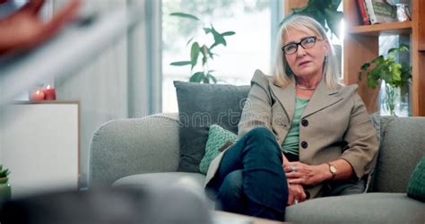 Mature Woman And Therapy Consultation With Psychologist For Healthcare