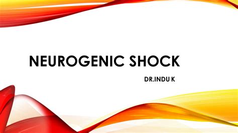 Solution Neurogenic Shock Studypool