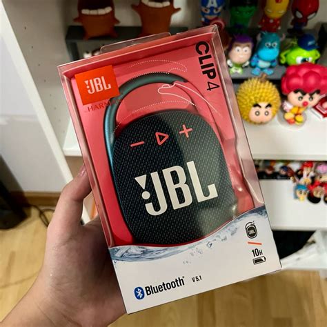 ลำโพงบลูทูธ JBL CLIP 4 (BLUE/PINK) | Shopee Thailand