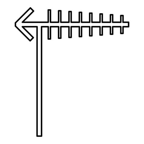 Tv Antenna Television Aerials Broadcast Concept Telecommunication