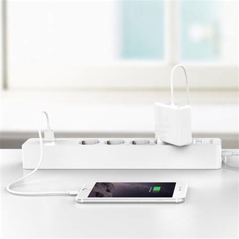 ORICO Сетевой фильтр на 4 розетки переменного тока с 4 USB-портами для ...