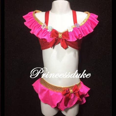 Princess Esmeralda Inspired Pageant Princessduke Bikini Etsy