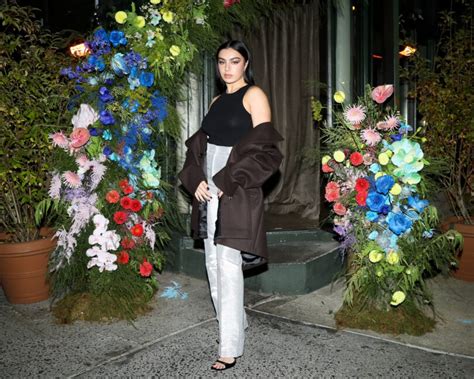 Charli XCXs Braless Boobs In See Through Top At H M Studio A W Dinner In New York Hot