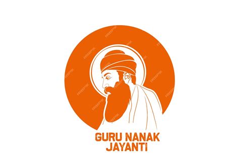 Premium Vector Illustration Of Guru Nanak Jayanti Celebrating