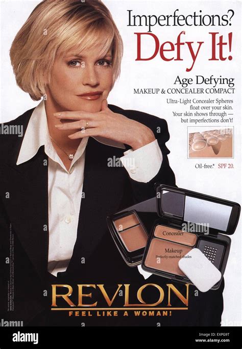 S Uk Revlon Magazine Advert Stock Photo Alamy