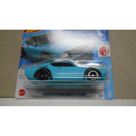 NISSAN SKYLINE GT R LBWK HOT WHEELS BCN STOCK CARS