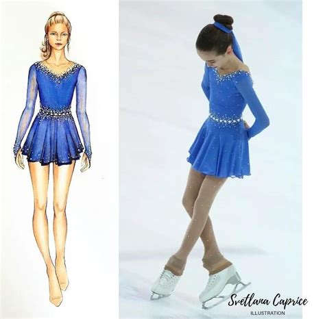 Pin de Elena Azarova en Фигурное катание | Vestidos de patinaje ...