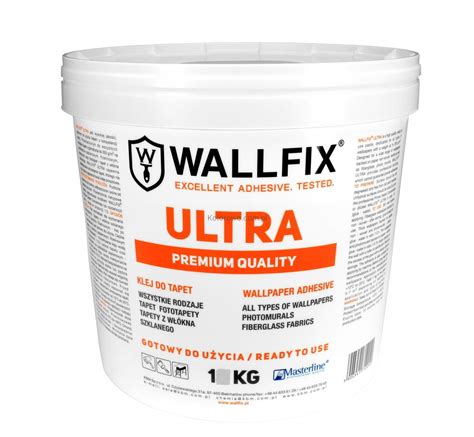 Klej do Tapet - GOTOWY - WALLFIX ULTRA 1kg Kolorowo.com.pl