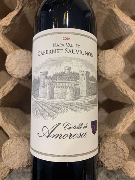 2016 Castello Di Amorosa Cabernet Sauvignon Napa Valley USA