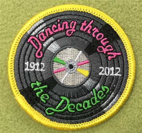 Girl Scouts Eastern Missouri 100th Anniversary Patch Dancing Through