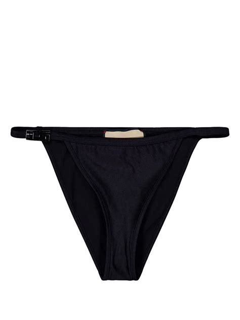 Gucci Bikini Estilo Tri Ngulo Negro Farfetch Mx