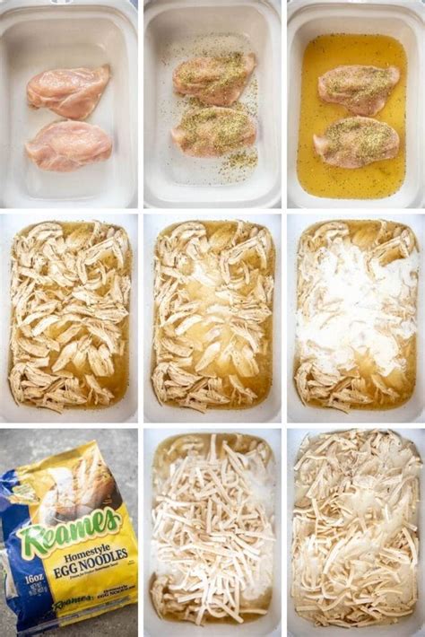 how long to cook egg noodles in slow cooker