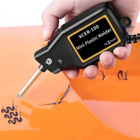 New Plastic Welder Mini W Heat Gun Hot Stapler Plastic Welding