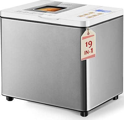 Amazon KBS 19 In 1 Compact Bread Machine With Dual Heaters 1 5LB