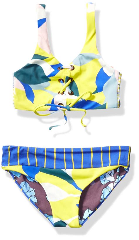 Maaji Girls Four Way Lace Up Bikini Swimsuit Set Beachwear Central