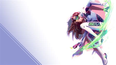 1920x1080 Dva Overwatch Digital Art Sktech Laptop Full Hd 1080p Hd 4k