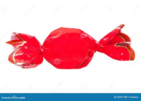 Isolated red candy stock photo. Image of color, confection - 23327788