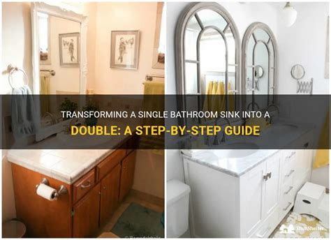 Transforming A Single Bathroom Sink Into A Double A Step By Step Guide