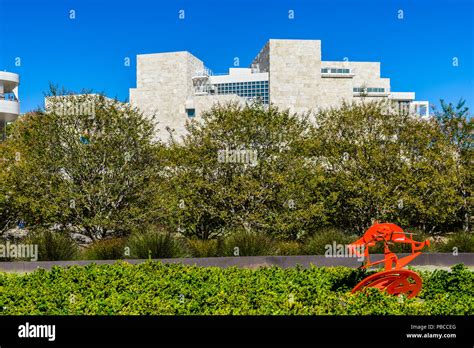 Los Angeles Usa Sep 26 2015 Campus Of The J Paul Getty Museum