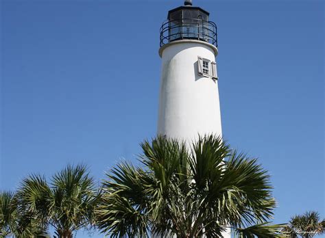 St. George Island Lighthouse Photograph by Debra Forand