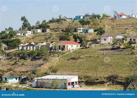 African Typical Rural Houses South Africa Stock Image Cartoondealer