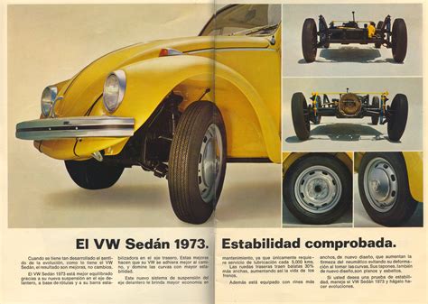 TheSamba VW Archives 1973 VW Beetle Brochure Mexico