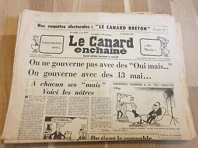 Journal Le Canard Enchaîné n 2413 du 18 janvier 1967 eBay