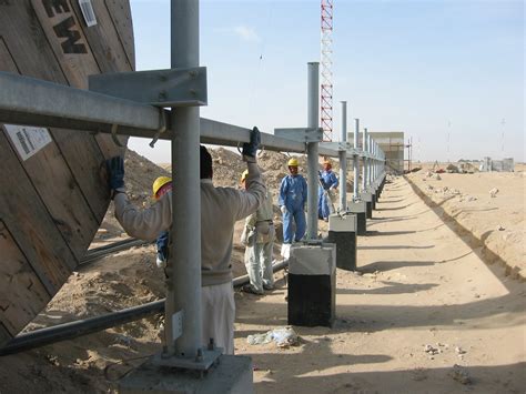 transmission line installation and 3