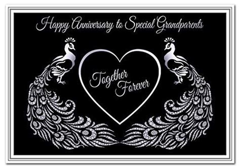 Grandparents Anniversary Cards Wedding Anniversary Greeting Card