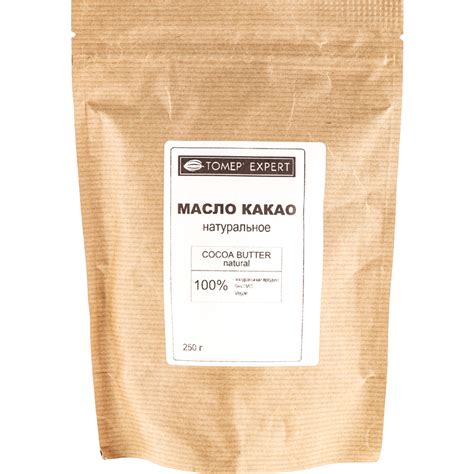 Масло какао «Томер» натуральное, 250 г купить в Минске: недорого в ...