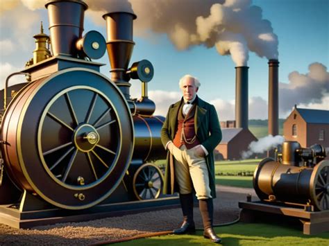 Quem Inventou A Maquina A Vapor - James Watt y la invención que impulsó el mundo: La máquina de vapor ...