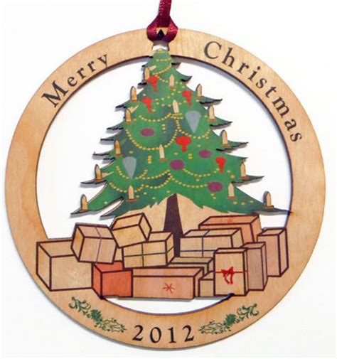 Custom Wood Christmas Ornaments Howe House Limited Editions